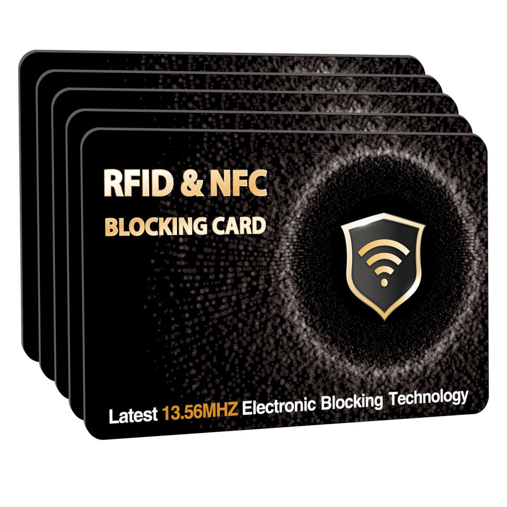1814 RFID Blocking Cards Protect Your Entire Wallet, Purse, and Cards from